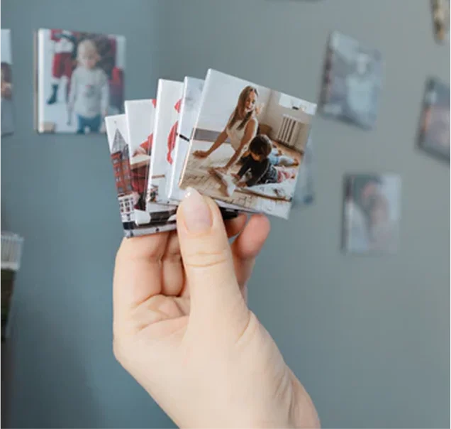 2.5"X2.5" Square Custom Photo Magnets - Image 8